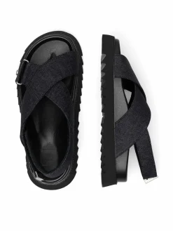 Sandali DEBRA-25SS495 Blu scuro
