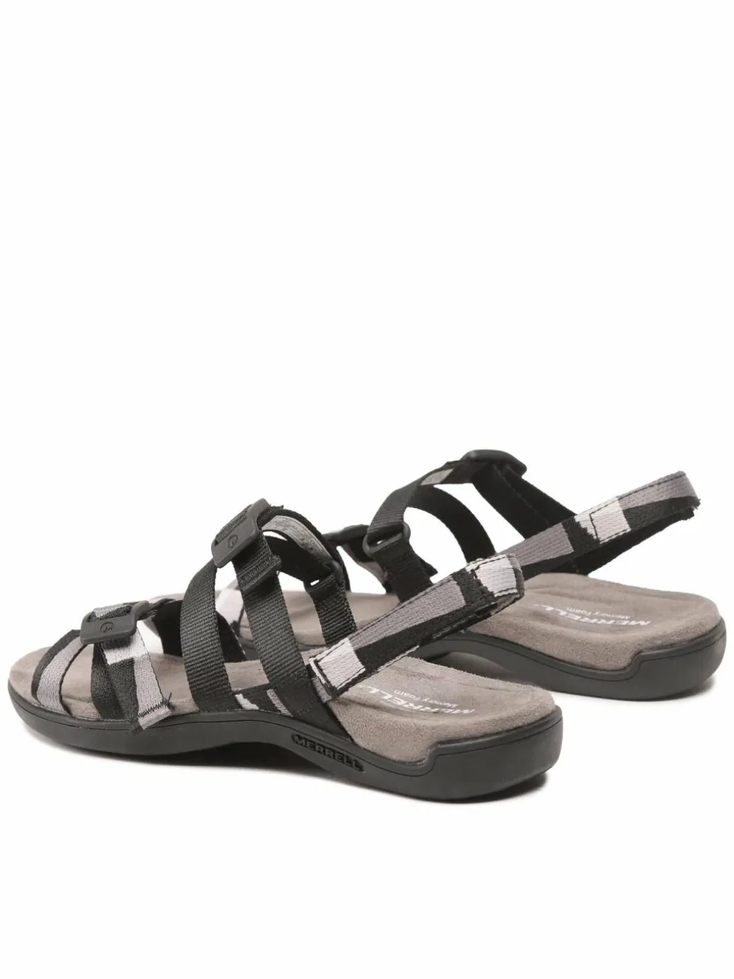 Sandali District 3 Backstrap Web J004190 Nero