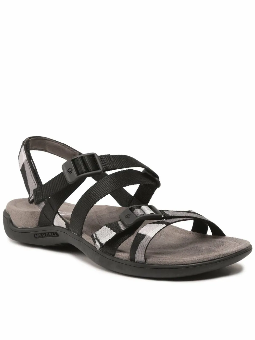 Sandali District 3 Backstrap Web J004190 Nero