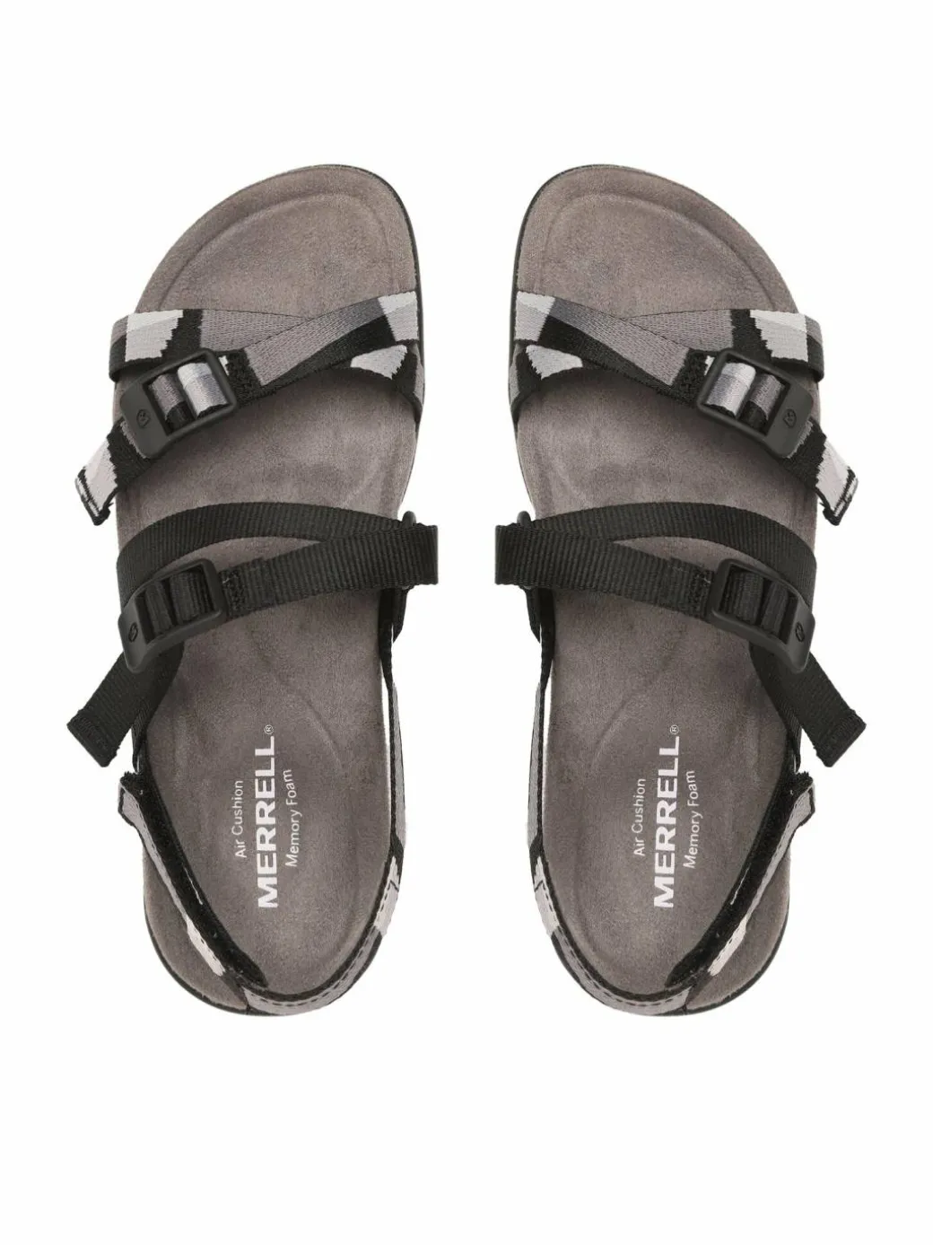 Sandali District 3 Backstrap Web J004190 Nero