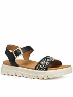 Sandali D Xand 2.1S D65SZC 09B11 C9999 Nero