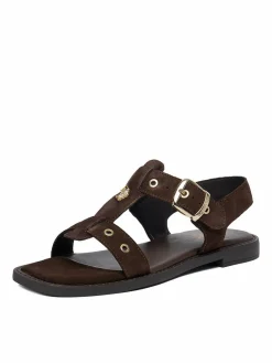 Sandali EO-ALYS001W/6S1 Marrone scuro