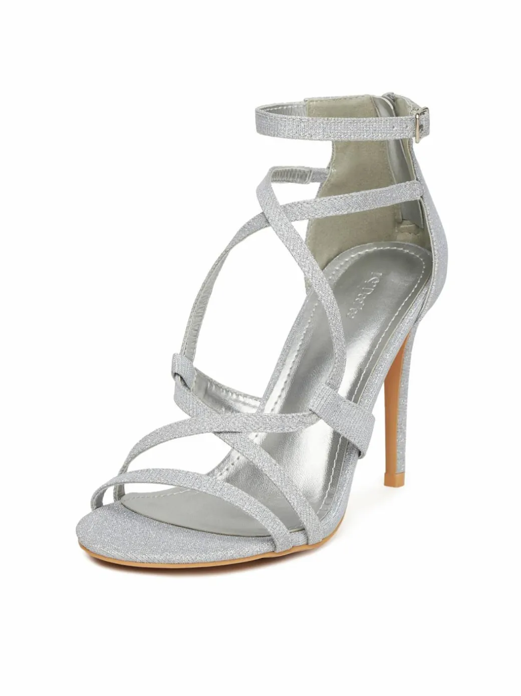 Sandali F89725-88 Argento