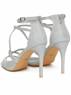Sandali F89725-88 Argento