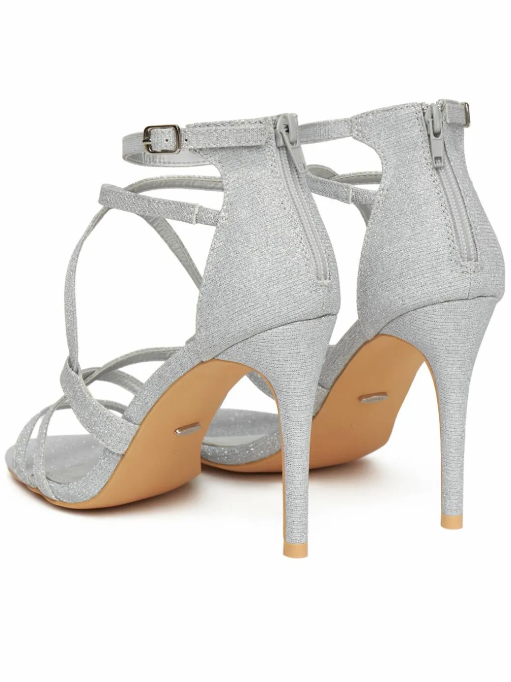 Sandali F89725-88 Argento