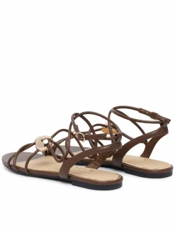 Sandali FLTTAB ELE03 Marrone