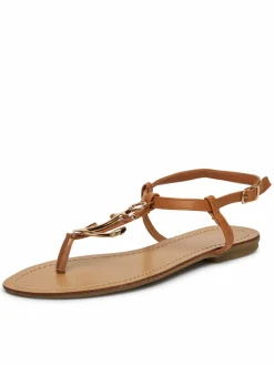 Sandali F103-123 Marrone