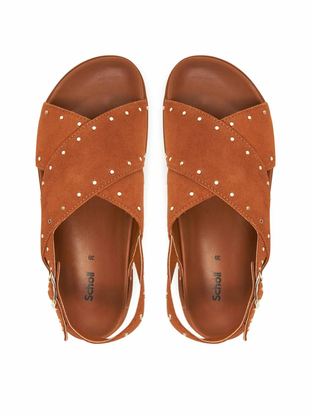 Sandali F32304 Marrone