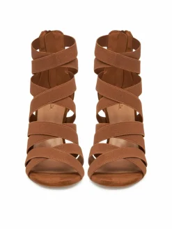 Sandali JY017759-2 Marrone
