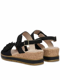 Sandali 9-28711-46 Nero