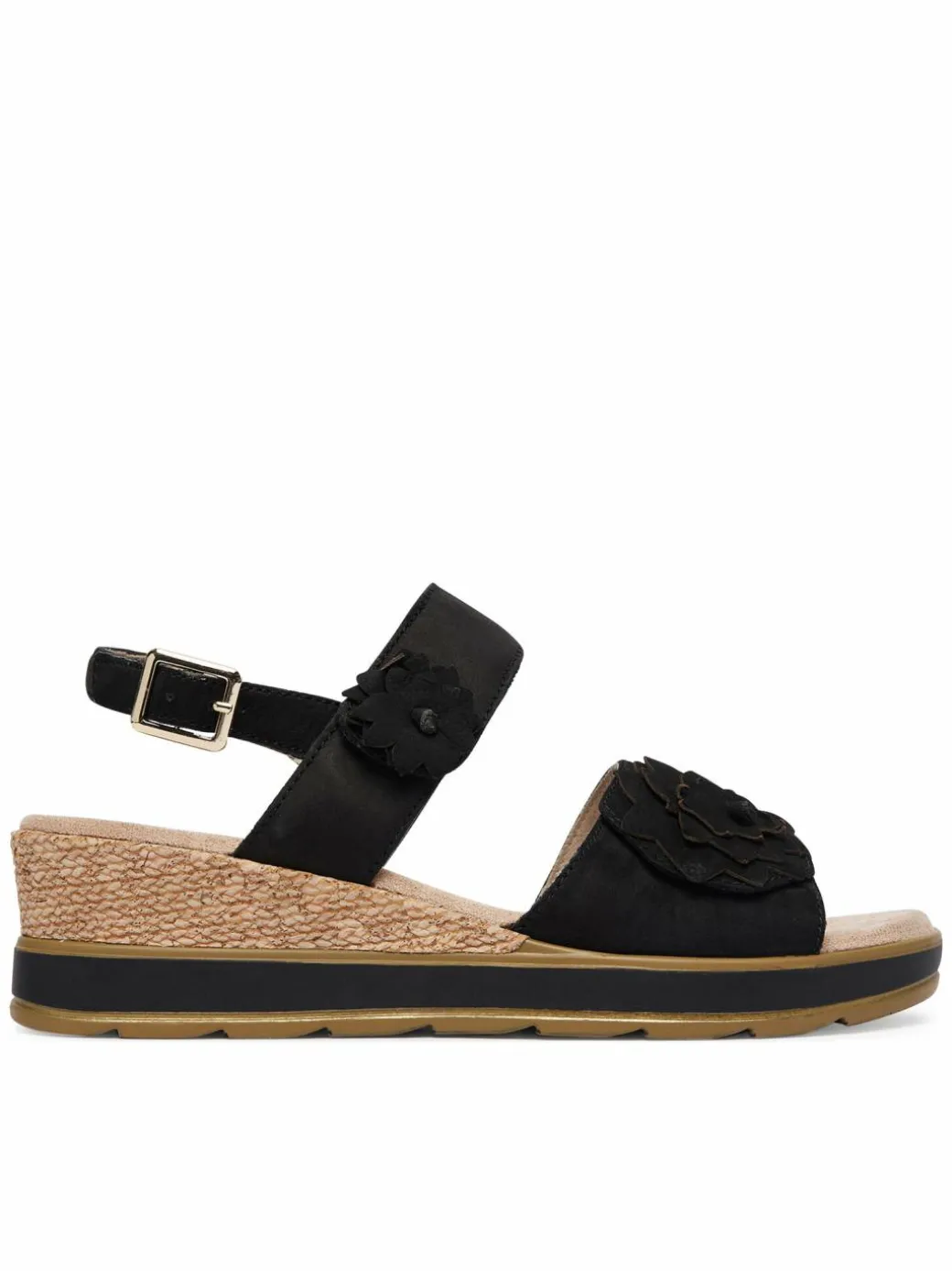 Sandali 9-28711-46 Nero