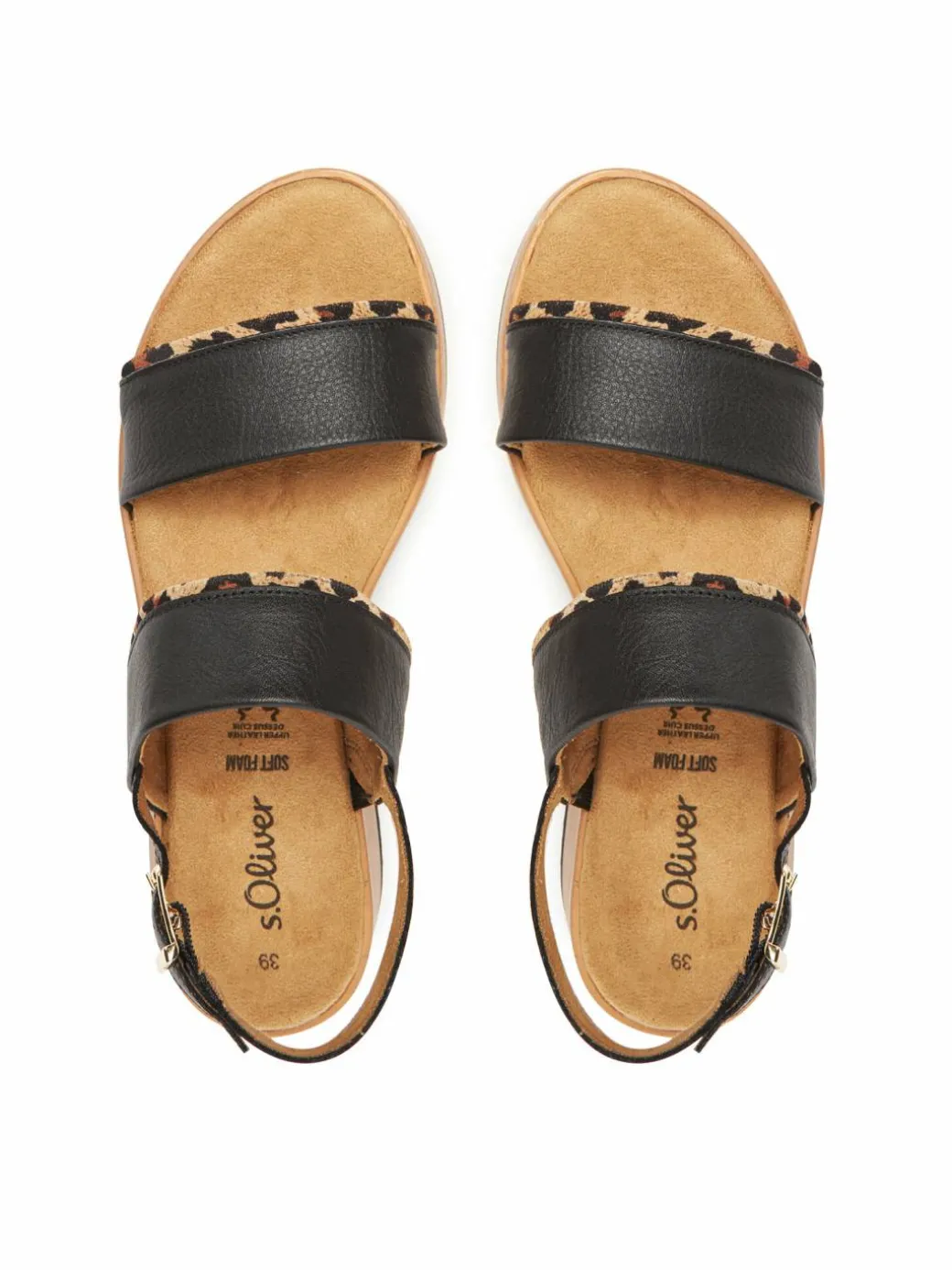 Sandali 5-28760-44 Nero