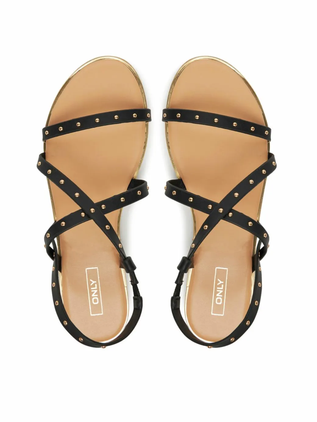 Sandali Onlmari-4 Pu Studs 15342339 Nero