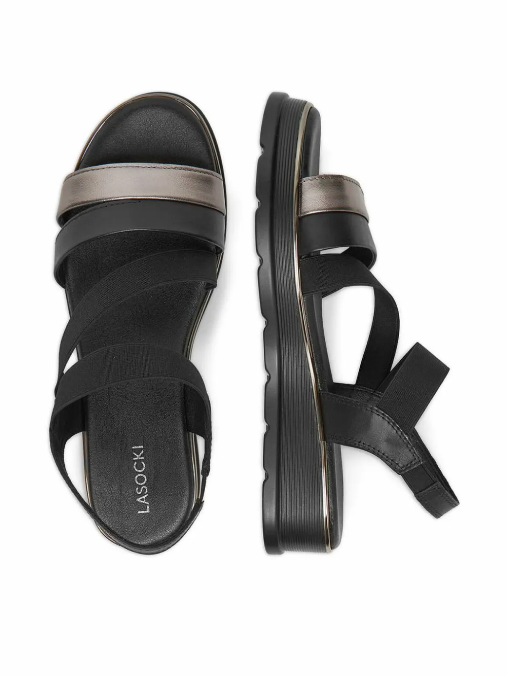 Sandali RST-HANA-01 Nero