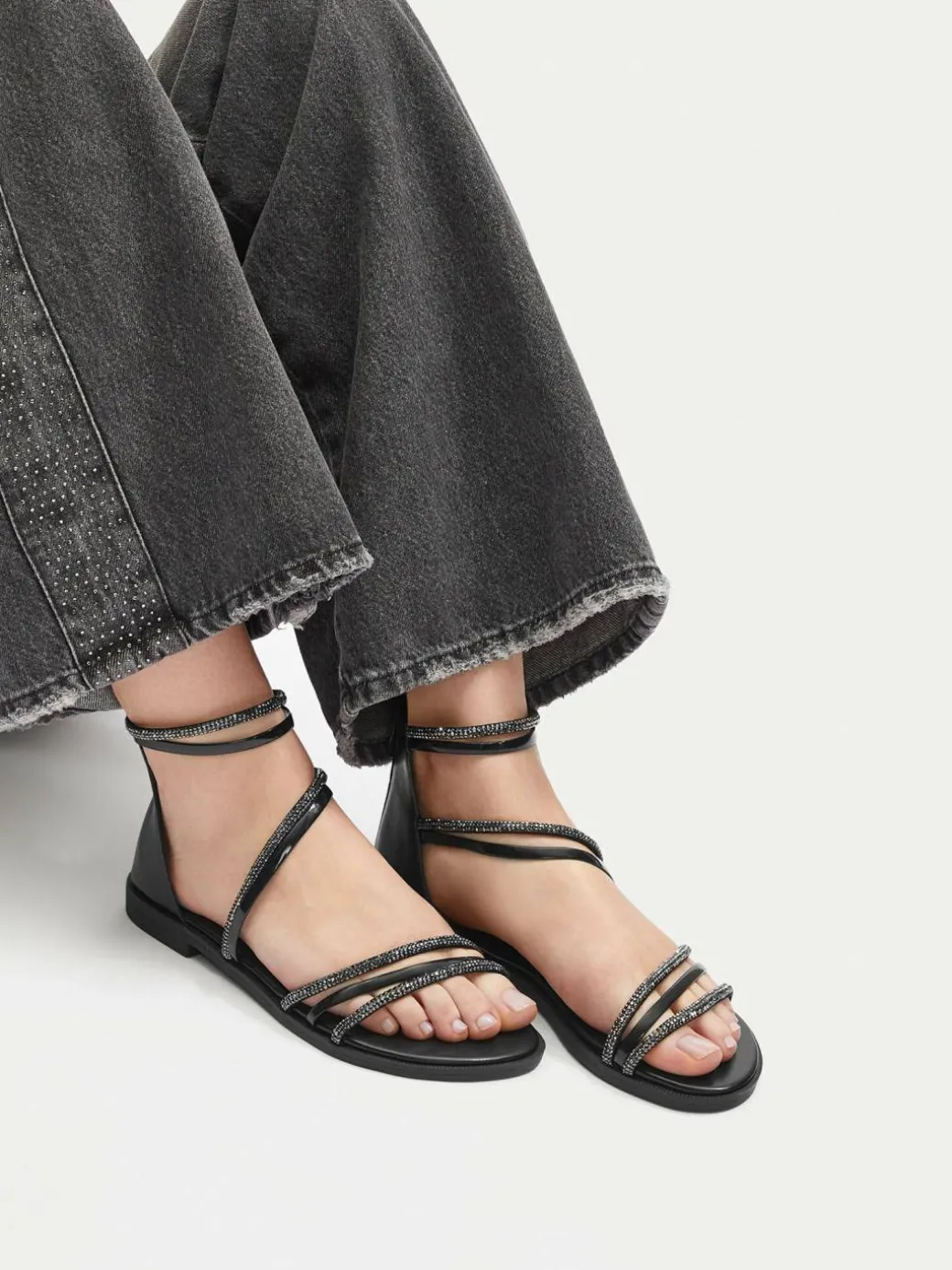 Sandali SF127-01 Nero