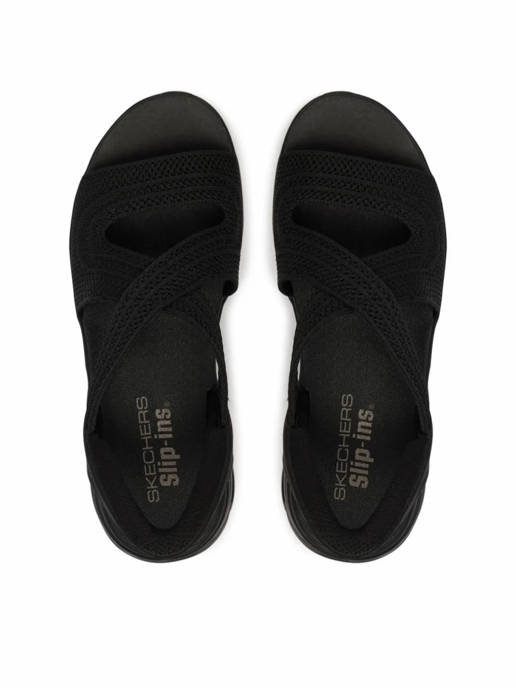 Sandali Slip-ins Glide-Step 119557/BBK Nero