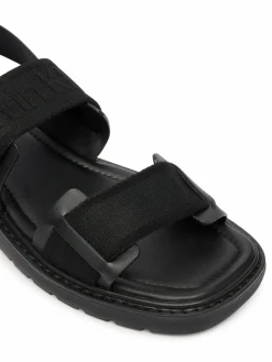 Sandali Sq Molded Sandal Webb HW0HW02872 Nero