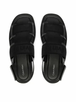 Sandali Sq Molded Sandal Webb HW0HW02872 Nero