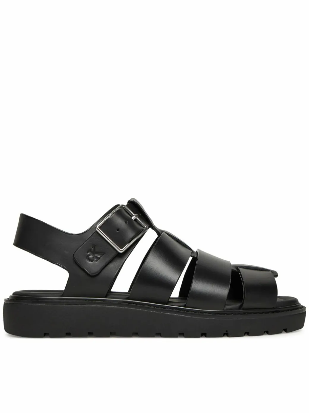 Sandali Sq Molded Sdl Fisherman Mg Wn YW0YW01700 Nero