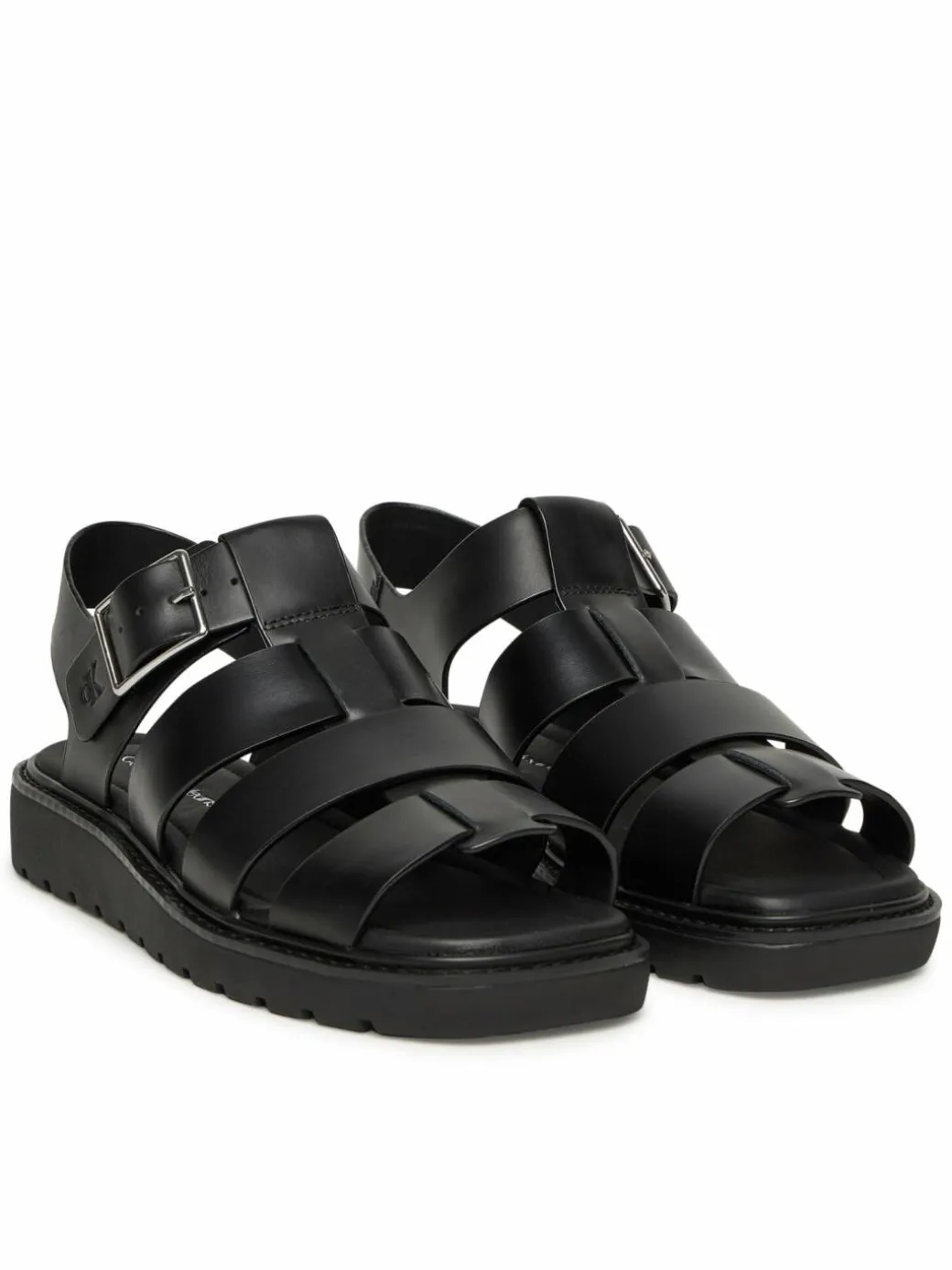 Sandali Sq Molded Sdl Fisherman Mg Wn YW0YW01700 Nero