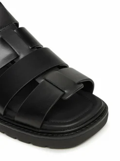 Sandali Sq Molded Sdl Fisherman Mg Wn YW0YW01700 Nero
