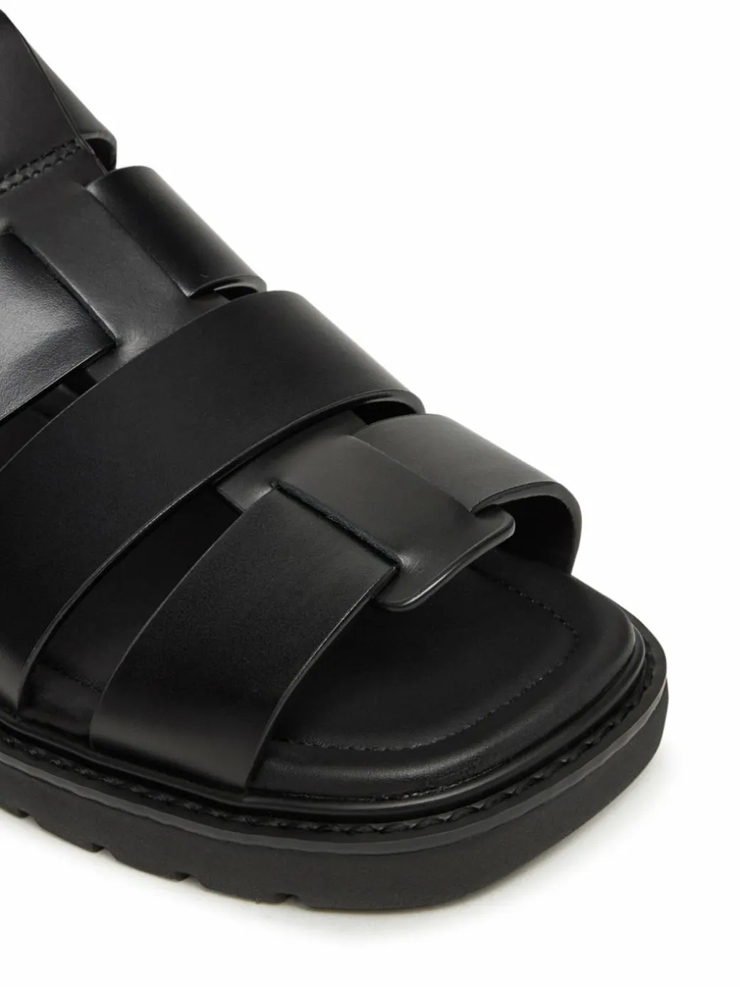 Sandali Sq Molded Sdl Fisherman Mg Wn YW0YW01700 Nero