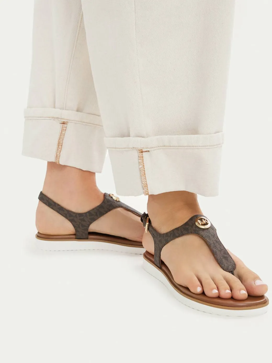 Sandali Val Thong 40R6VAFS1B Marrone