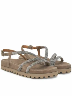 Sandali V251705 Marrone