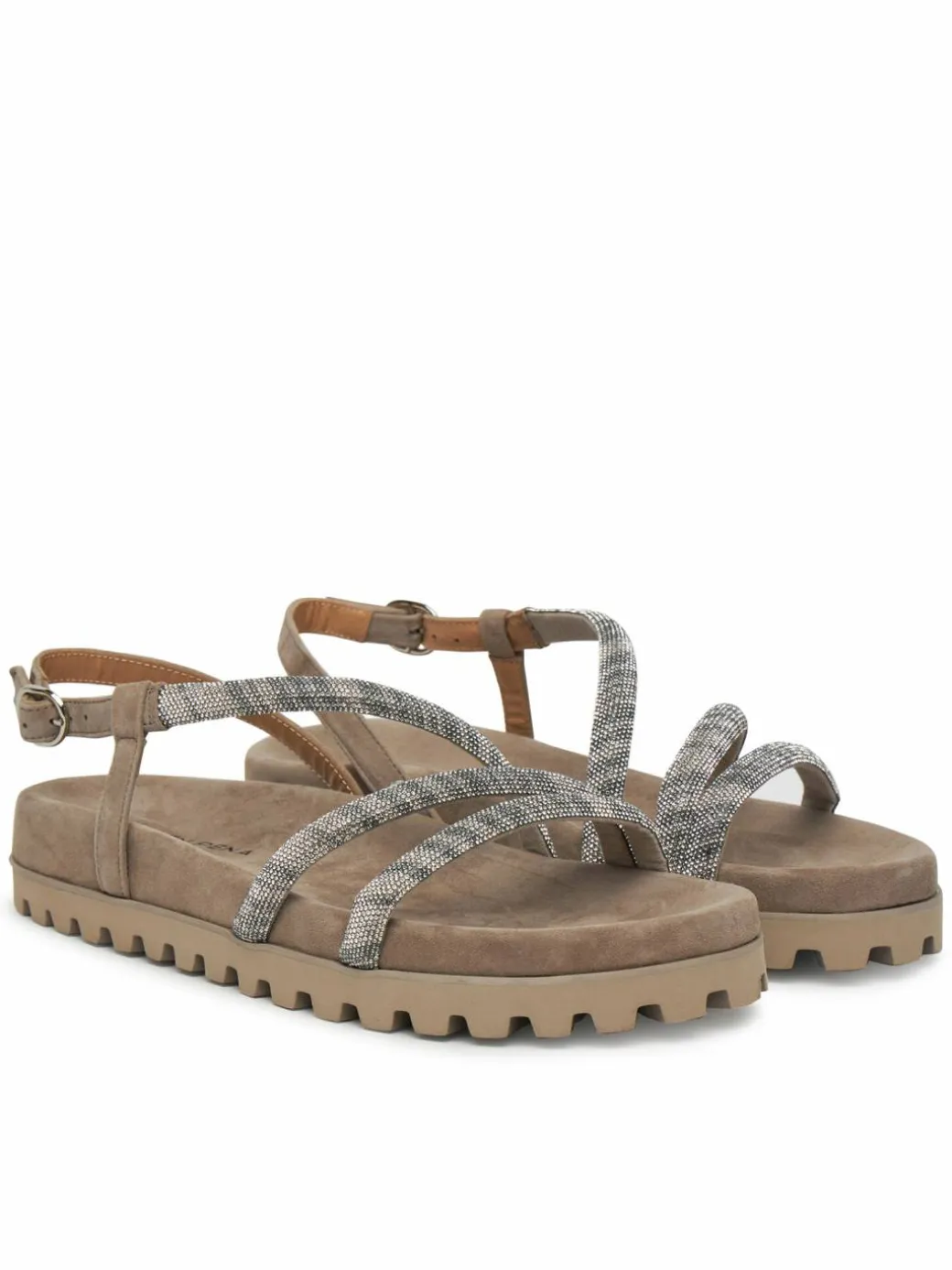 Sandali V251705 Marrone