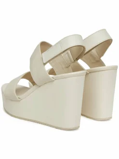 Sandali Wedge Sandal Webbing In YW0YW01790 Grigio