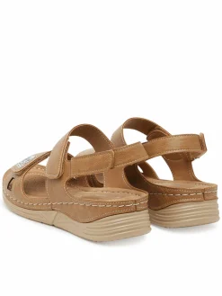 Sandali WFA3741-1 Marrone