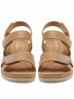 Sandali WFA3741-1 Marrone