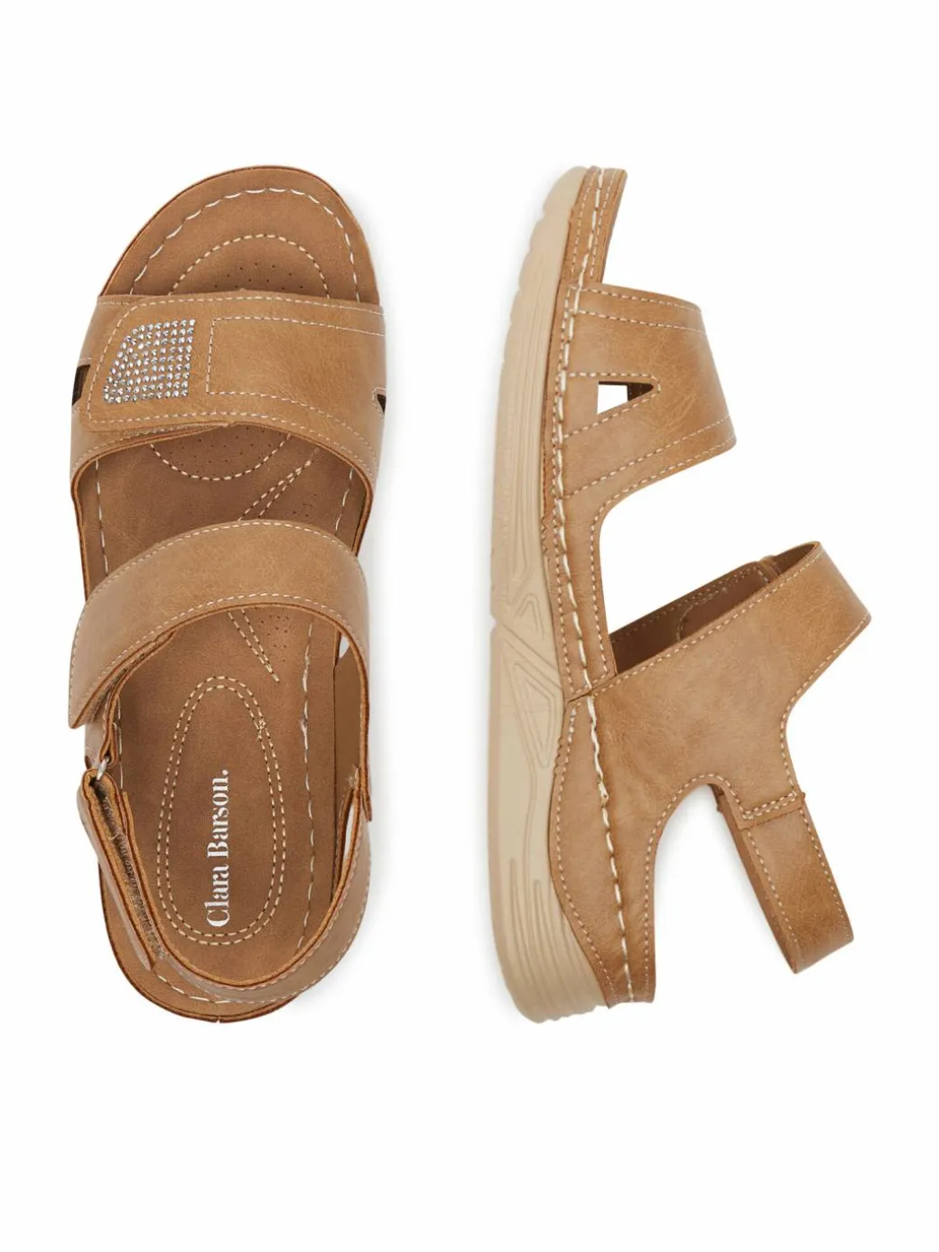 Sandali WFA3741-1 Marrone
