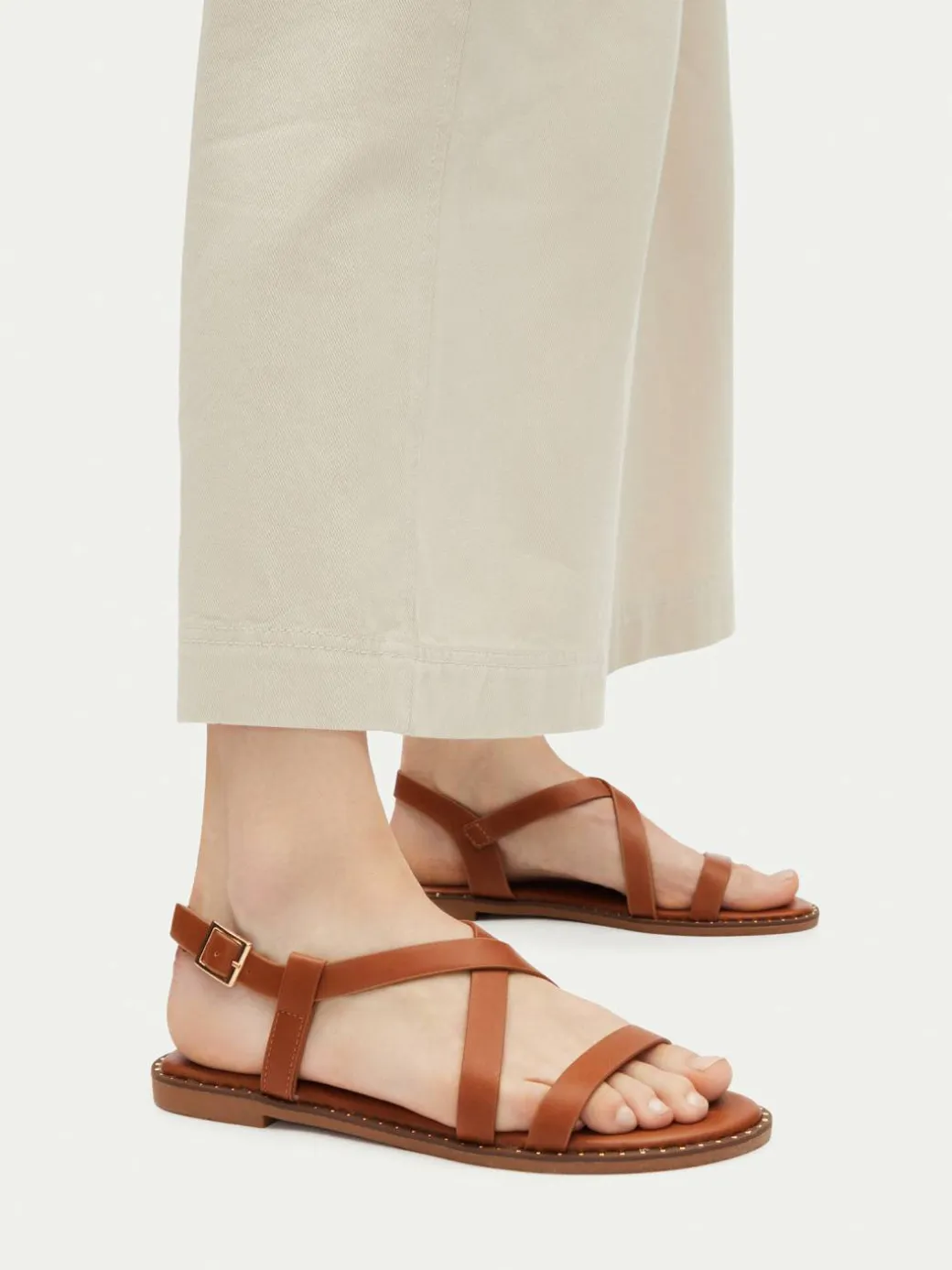 Sandali WFA3719-1 Marrone