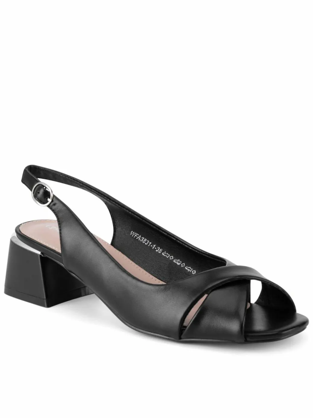 Sandali WFA3831-1 Nero