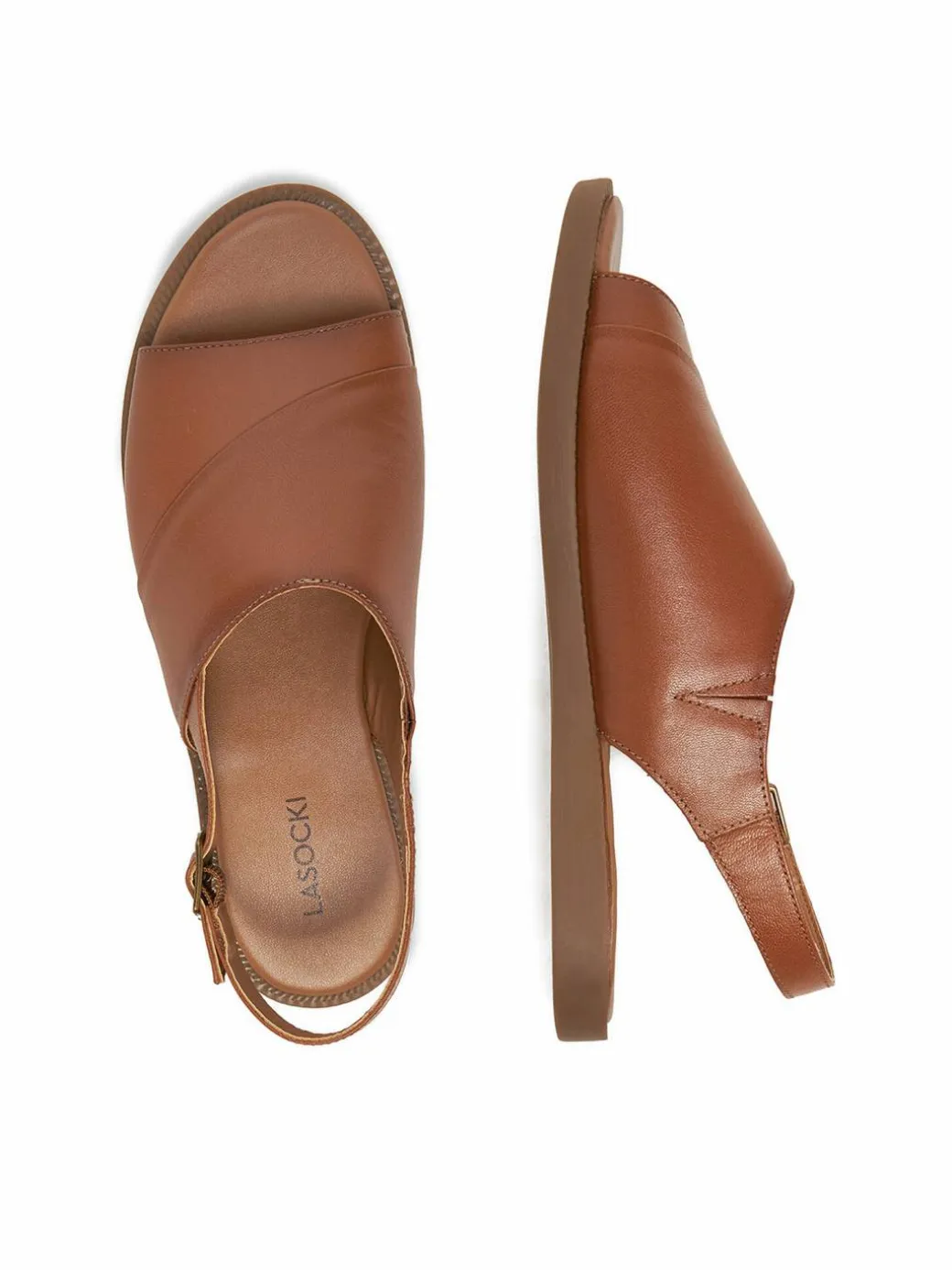 Sandali WI23-3096-08 Marrone