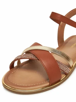 Sandali WS5551-7A Marrone