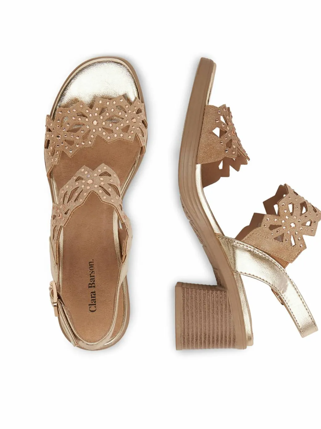 Sandali WS10006-08 Marrone