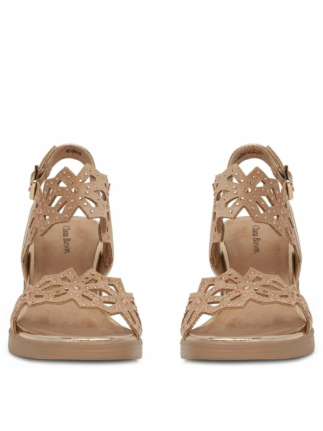 Sandali WS10006-08 Marrone
