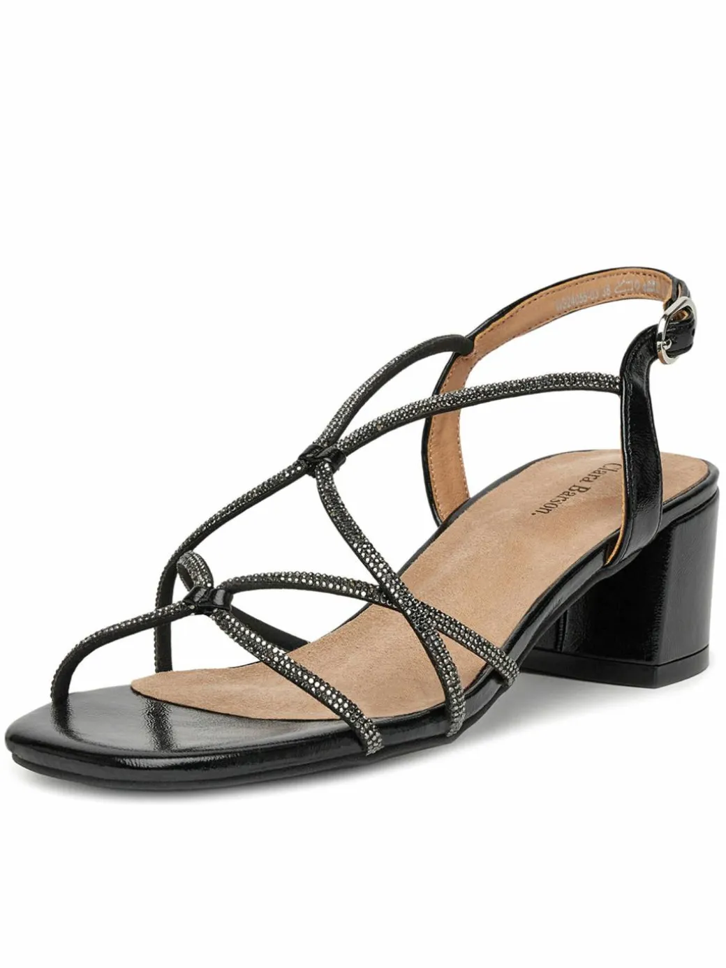 Sandali WS24055-03 Nero
