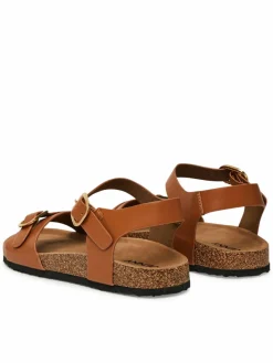 Sandali YLD-P9118 Marrone