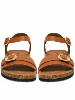 Sandali YLD-P9118 Marrone