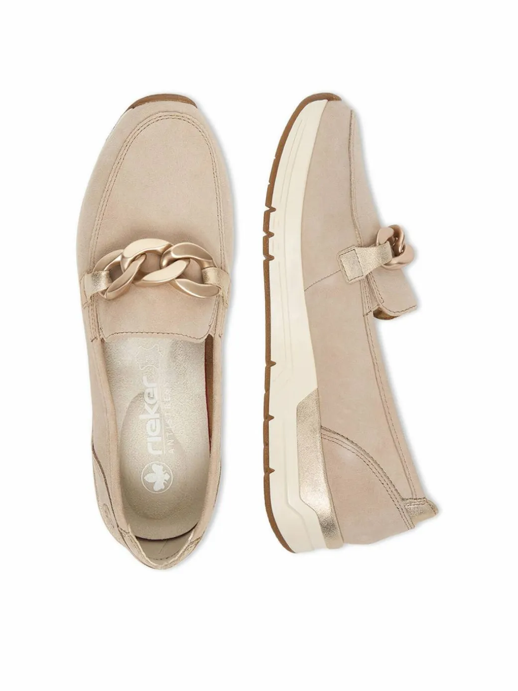 Scarpe basse 58944-60 Beige