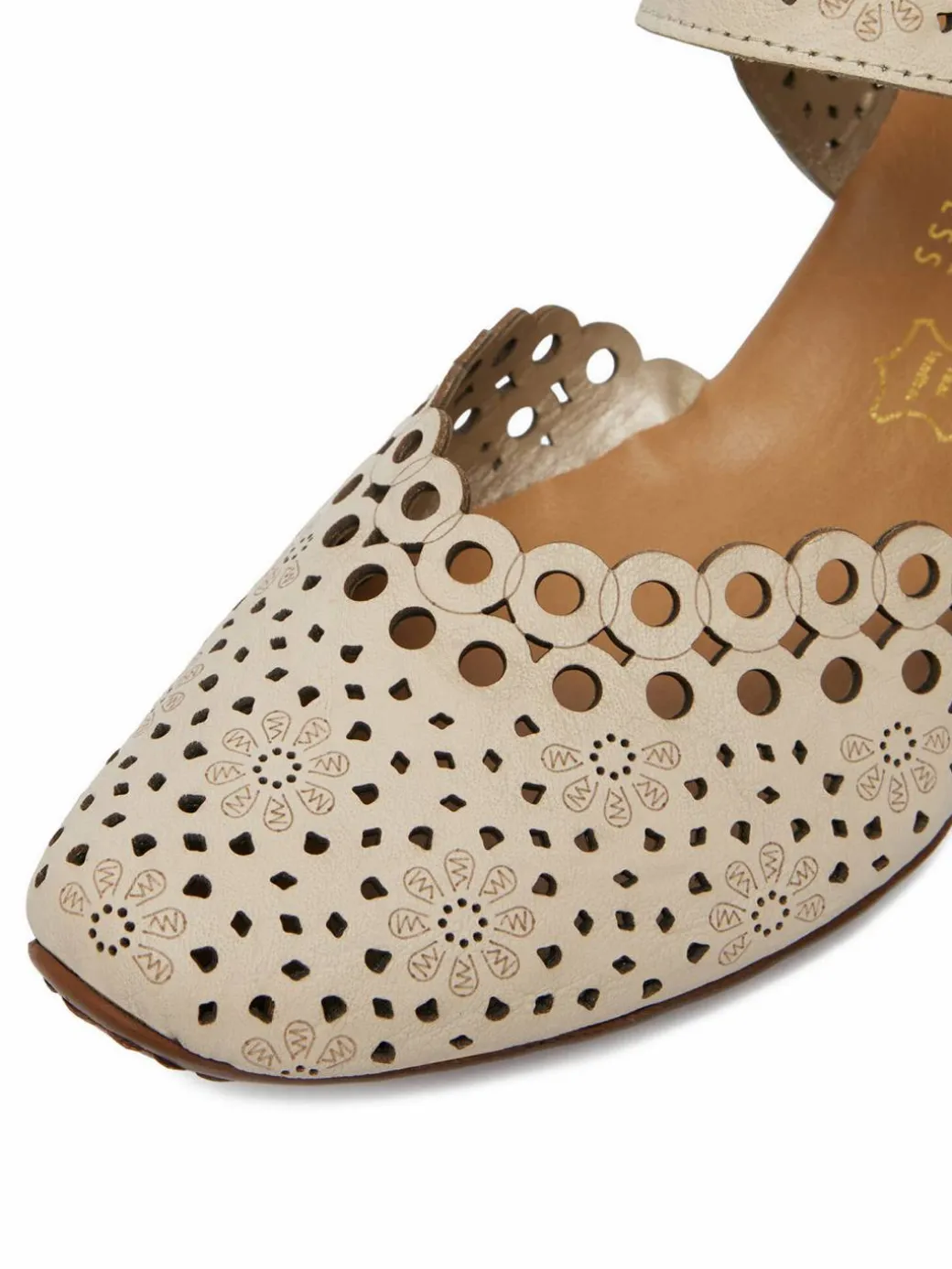 Scarpe basse 43753-60 Beige