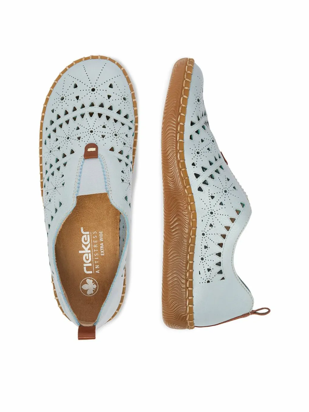 Scarpe basse CEO-N2452-10 Azzurro chiaro