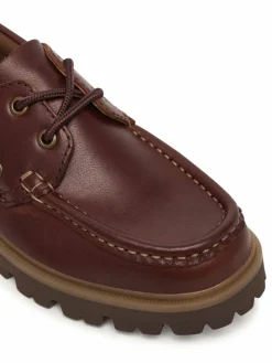 Scarpe basse Cleyhill Boat. 26187287 Marrone