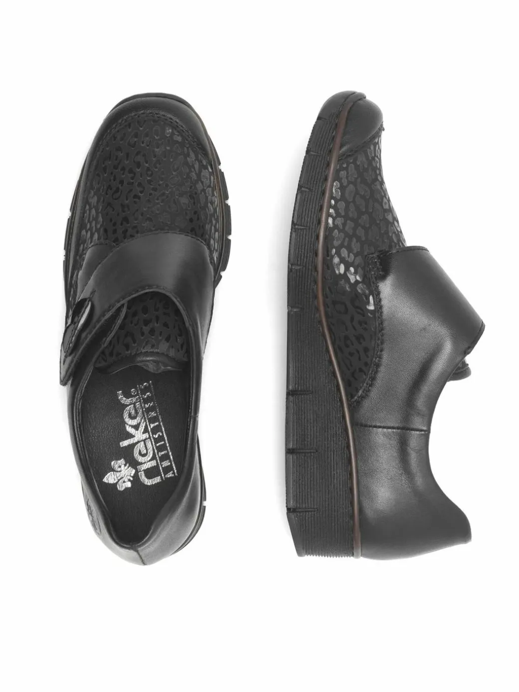 Scarpe basse 537C0-00 Nero