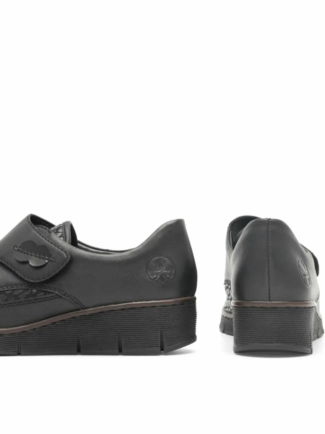 Scarpe basse 537C0-00 Nero