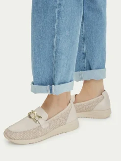 Scarpe basse 9-24505-46 Écru