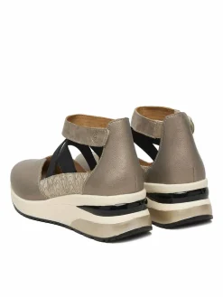 Scarpe basse D2411-90 Beige
